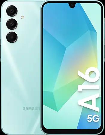 SM-A166F Galaxy A16 5G Light Green Front SM-A166F Galaxy A16 5G Light Green Front