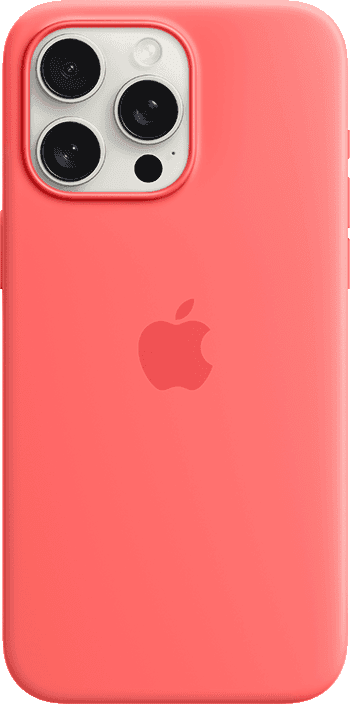 iPhone 15 Pro Max Guava Silicone Case with MagSafe 1 iPhone 15 Pro Max Guava Silicone Case with MagSafe 1