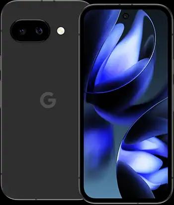 Google Pixel 9a Back Front Obsidian Google Pixel 9a Back Front Obsidian