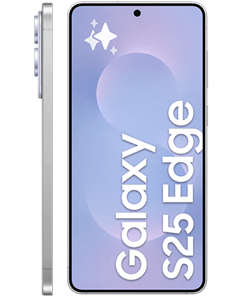 Samsung Galaxy S25 Edge Icy Blue Front 250314