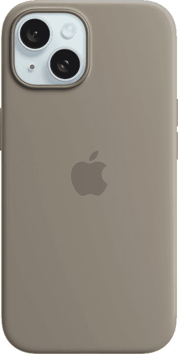 iPhone 15 Clay Silicone Case with MagSafe 1 iPhone 15 Clay Silicone Case with MagSafe 1