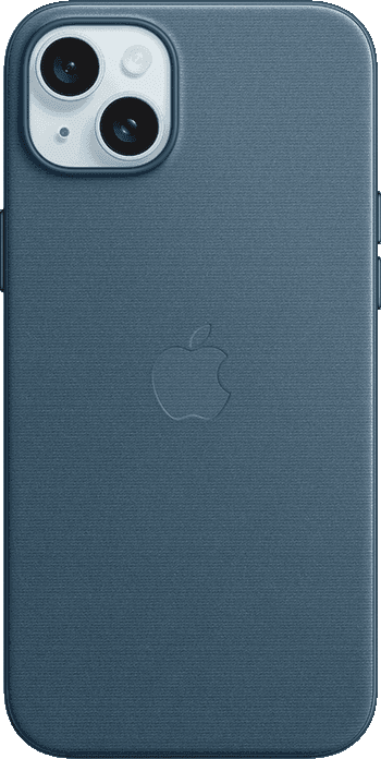 iPhone 15 Plus Pacific Blue FineWoven Case with MagSafe 1 iPhone 15 Plus Pacific Blue FineWoven Case with MagSafe 1