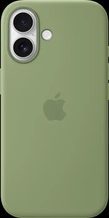 iPhone 17 - Light Moss - Silicone Case with MagSafe - Pure Back iPhone 17 - Light Moss - Silicone Case with MagSafe - Pure Back