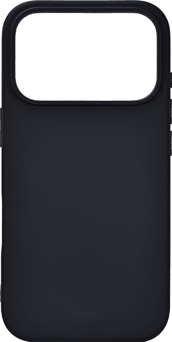 ONSALA iPhone 17 Pro Phone Case with Silicone Feel Black ONSALA iPhone 17 Pro Phone Case with Silicone Feel Black