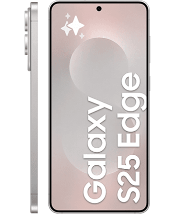 Samsung Galaxy S25 Edge Silver Front 250314