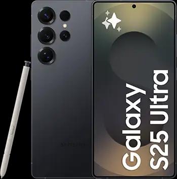 Galaxy S25 Ultra Front TitaniumJetblack