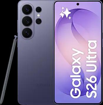 Galaxy S26 Ultra Front Cobaltviolet