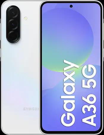 Samsung Galaxy A36 5G Awesome White Front