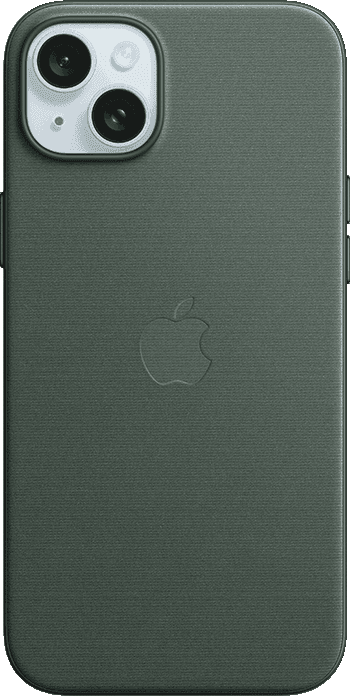 iPhone 15 Plus Evergreen FineWoven Case with MagSafe 1 iPhone 15 Plus Evergreen FineWoven Case with MagSafe 1