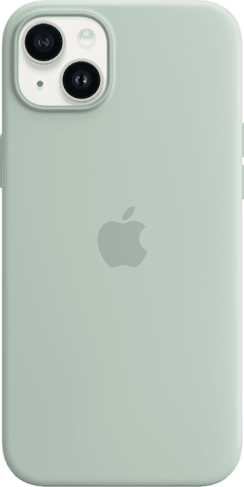 iPhone 14 Plus Starlight Succulent Silicone Case with MagSafe Pure Back Screen USEN iPhone 14 Plus Starlight Succulent Silicone Case with MagSafe Pure Back Screen USEN