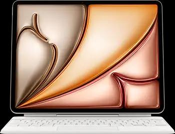 Magic Keyboard for iPad Air 13-inch M3 Chip White Pure Front Magic Keyboard for iPad Air 13-inch M3 Chip White Pure Front