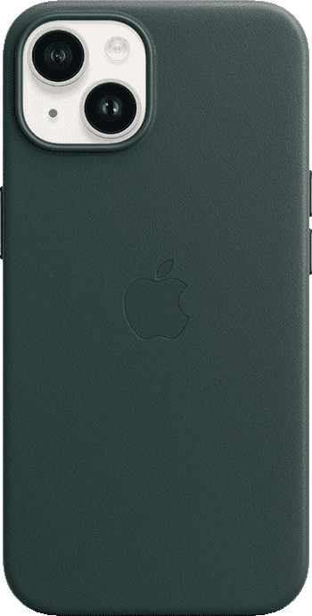 iPhone 14 Starlight Forest Green Leather Case with MagSafe 1 iPhone 14 Starlight Forest Green Leather Case with MagSafe 1