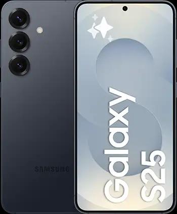 Galaxy S25 Front Blueblack Galaxy S25 Front Blueblack