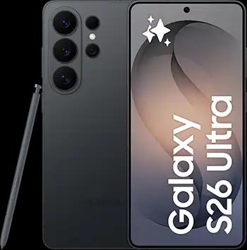 Galaxy S26 Ultra Front Black Galaxy S26 Ultra Front Black