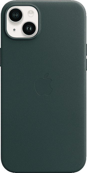 iPhone 14 Plus Starlight Forest Green Leather Case with MagSafe Pure Back Screen USEN iPhone 14 Plus Starlight Forest Green Leather Case with MagSafe Pure Back Screen USEN