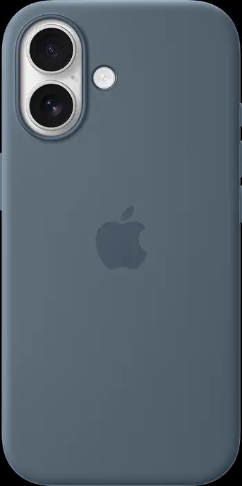 iPhone 17 - Anchor Blue - Silicone Case with MagSafe - Pure Back iPhone 17 - Anchor Blue - Silicone Case with MagSafe - Pure Back