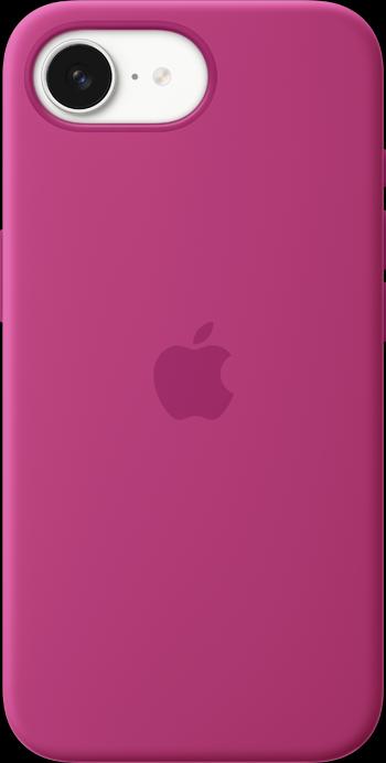 iPhone 16e Silicone Case fuksia 1 iPhone 16e Silicone Case fuksia 1