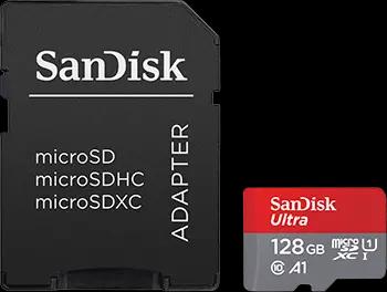 SANDISK MicroSDXC Mobile Ultra 128GB 140MB s UHS I Adapter SANDISK MicroSDXC Mobile Ultra 128GB 140MB s UHS I Adapter