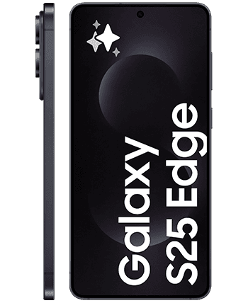 Samsung Galaxy S25 Edge Jetblack Front 250314