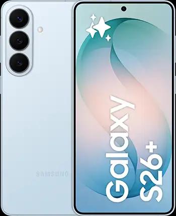 Galaxy S26 Plus Front Skyblue Galaxy S26 Plus Front Skyblue