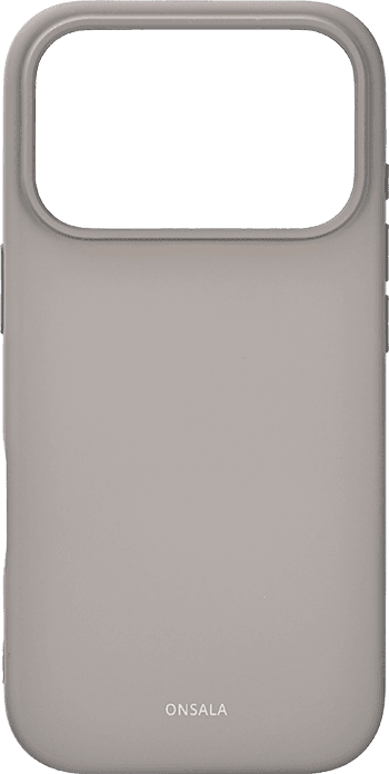 ONSALA iPhone 17 Pro Phone Case with Silicone Feel Concrete ONSALA iPhone 17 Pro Phone Case with Silicone Feel Concrete