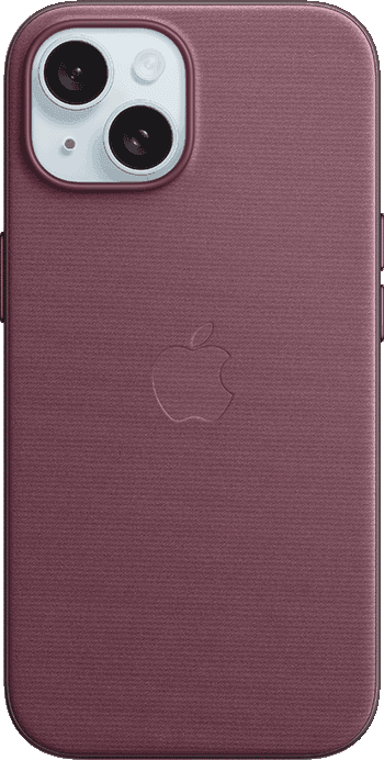 iPhone 15 Mulberry FineWoven Case with MagSafe 1 iPhone 15 Mulberry FineWoven Case with MagSafe 1