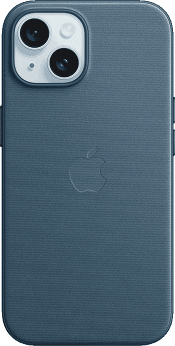 iPhone 15 Pacific Blue FineWoven Case with MagSafe 1 iPhone 15 Pacific Blue FineWoven Case with MagSafe 1
