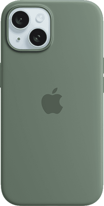 iPhone 15 Cypress Silicone Case with MagSafe 1 iPhone 15 Cypress Silicone Case with MagSafe 1
