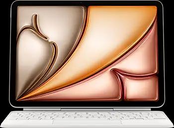 Magic Keyboard for iPad Air 11-inch M3 Chip White Pure Front Magic Keyboard for iPad Air 11-inch M3 Chip White Pure Front