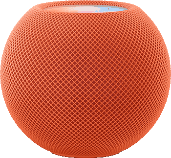 HomePod mini Orange Pure Front Siri Screen USEN HomePod mini Orange Pure Front Siri Screen USEN
