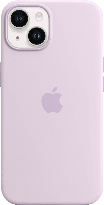 iPhone 14 Starlight Lilac Silicone Case with MagSafe Pure Back Screen 1 iPhone 14 Starlight Lilac Silicone Case with MagSafe Pure Back Screen 1