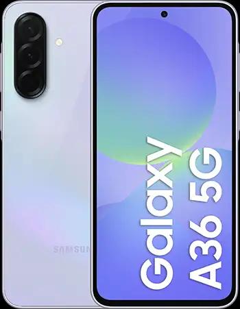 Samsung Galaxy A36 5G Awesome Lavender Front