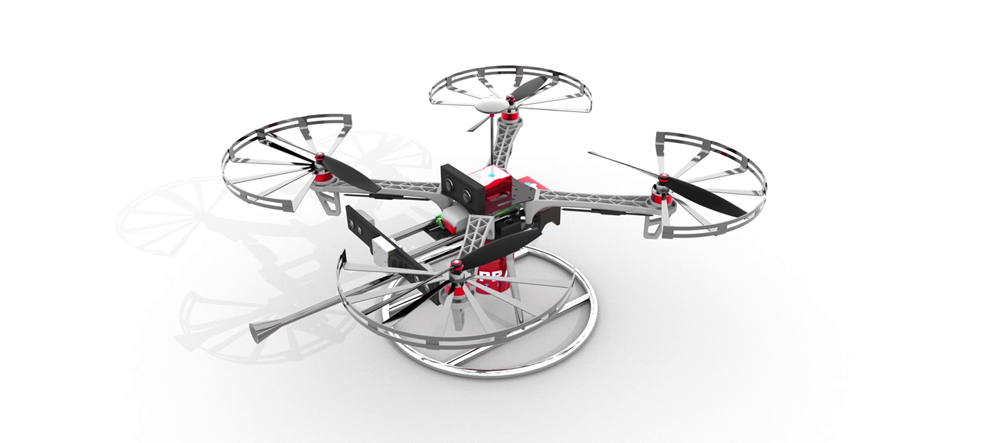 Bakgrunnsbilde for Maler høybygg med drone