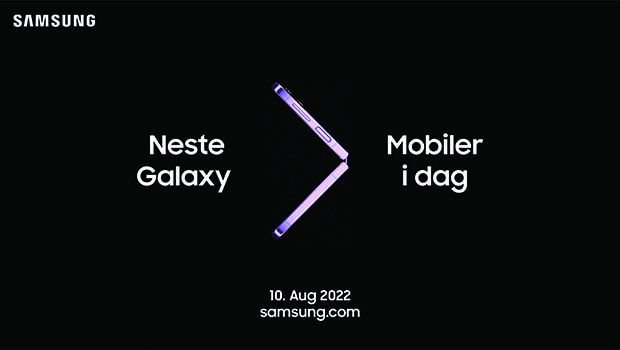 Neste Galaxy > Mobiler i dag. Se Galaxy Unpacked 10. august
