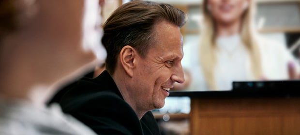 Jobb møte, mann