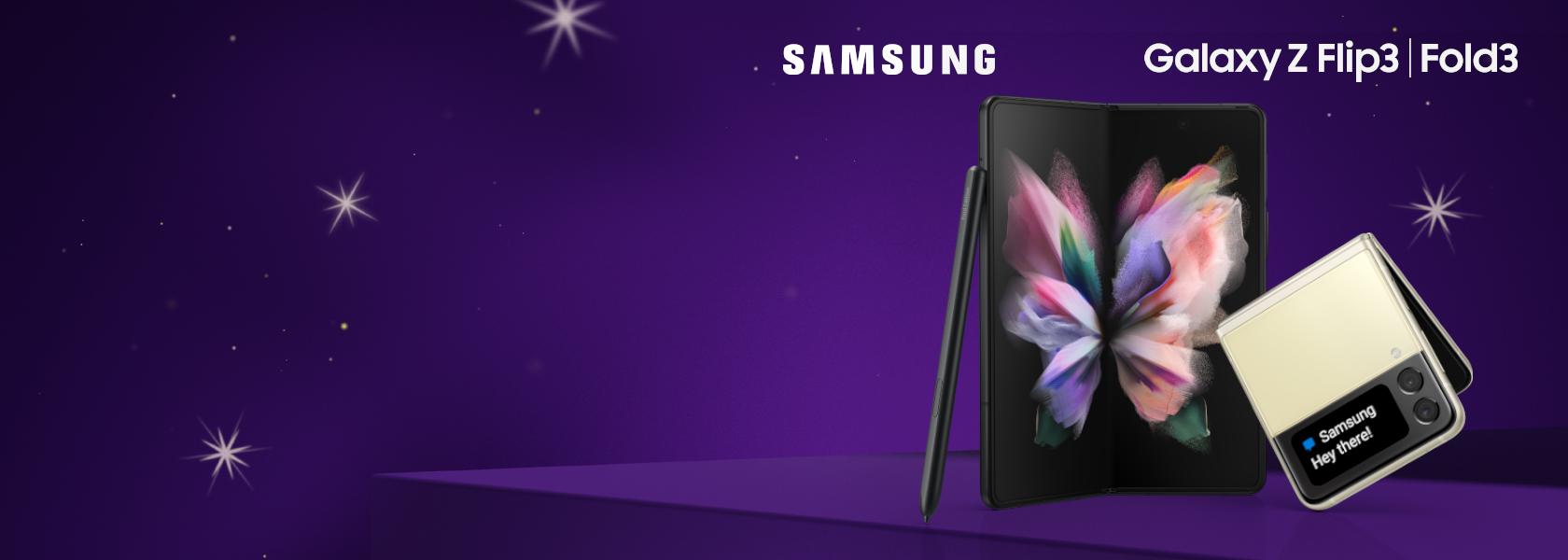 Spar opptil 3500,- på Samsung Galaxy Z Fold3 og Flip3