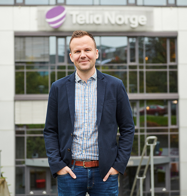 Kommersiell direktør for Mobil i Telia, Håkon Lofthus.