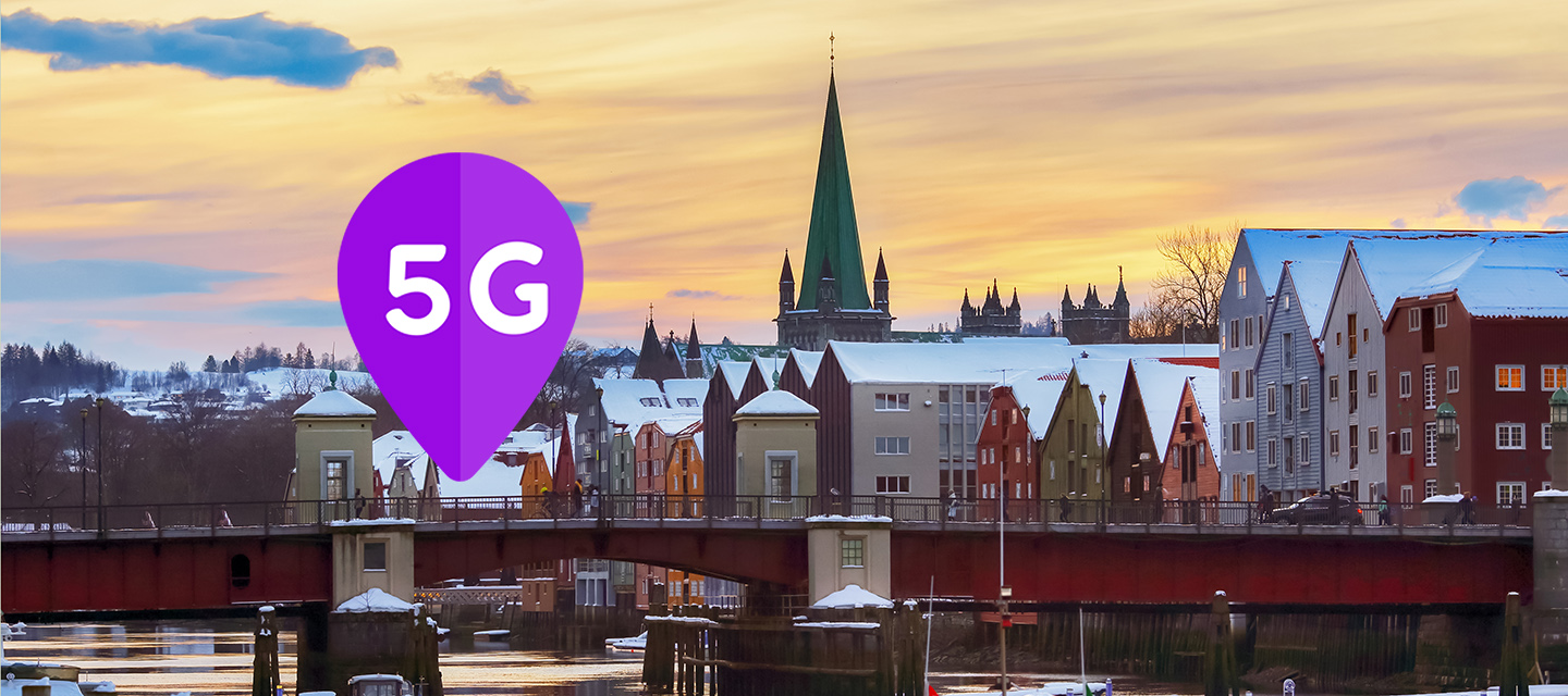 5G-nettet åpnet i Trondheim 20. august