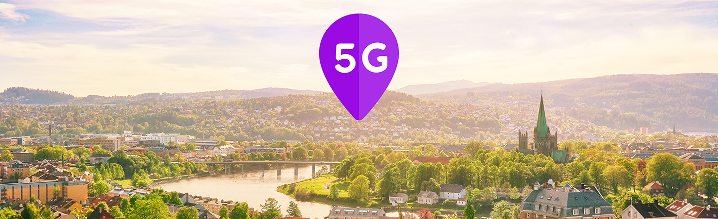 5G-nettet åpnet i Trondheim 20. august