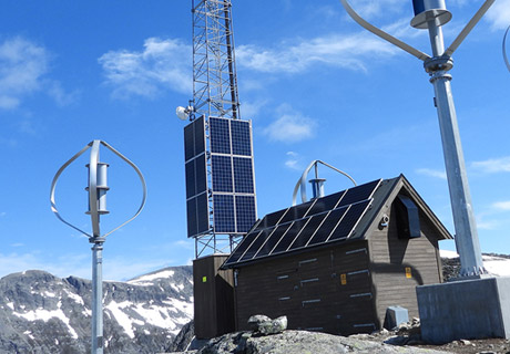 basestasjon på Trollstigen