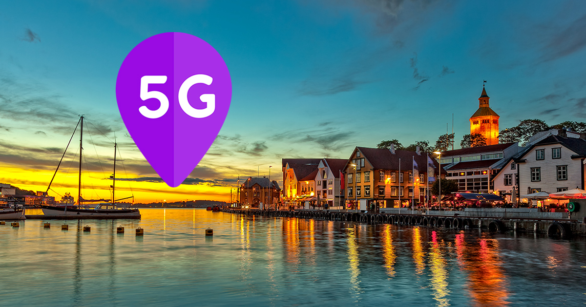 Stavanger får 5G fra Telia