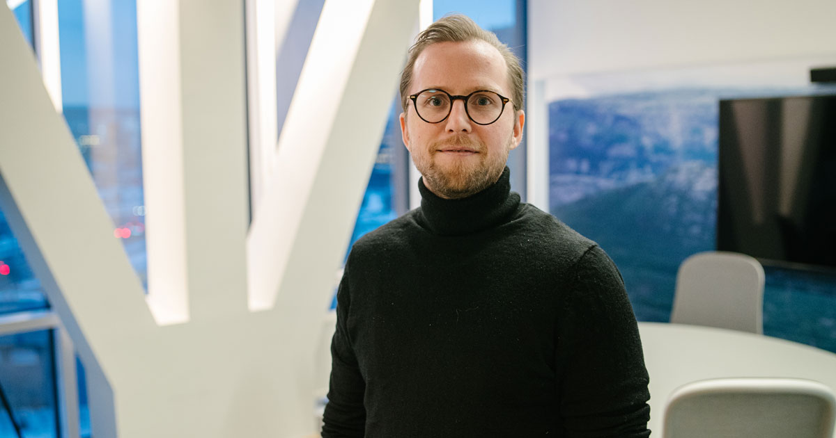Krister Koen tror Unloc er fremtiden for porttelefoner i boliger og kontorbygg.