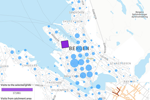 Kart, Ved å analysere anonymiserte data fra våre mobilnett og fra dine lokale Wi-Fi-nettverk,