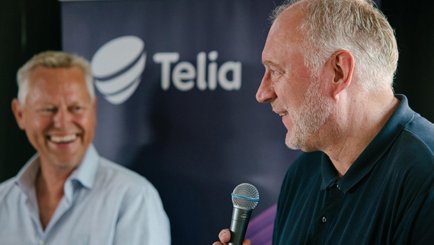 Adm. direktør i Telia Norge, Stein-Erik Vellan, i panelet på Arendalsuka 2022