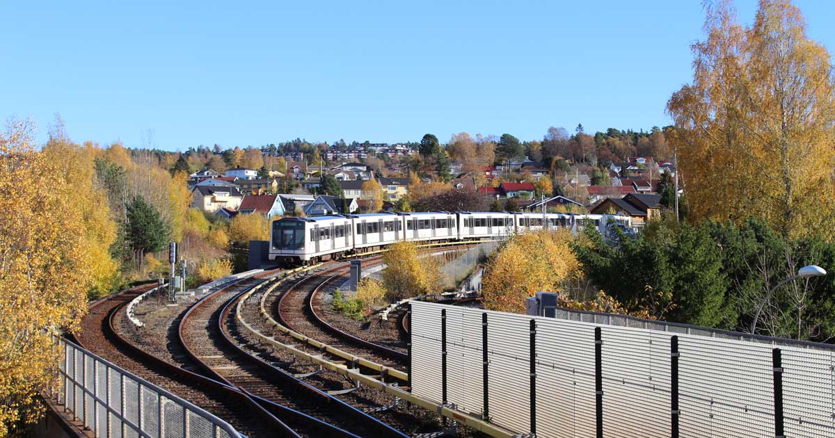 Først i Europa: T-banen i Oslo styres via mobilnettet