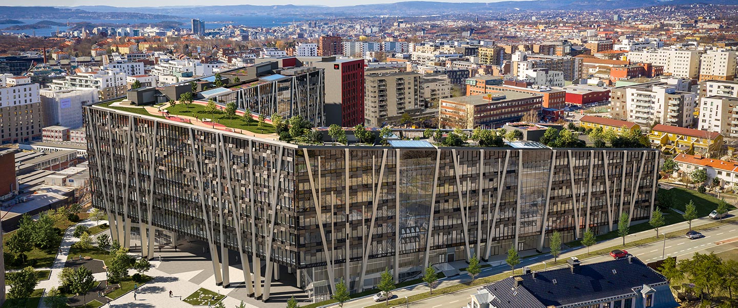 Telia Norges hovedkvarter i Økern Portal i Oslo.