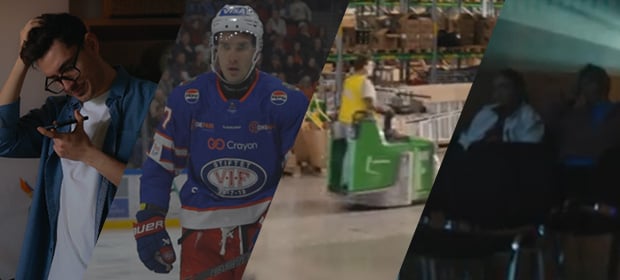 Banner: På jobb for å gjøre deg god