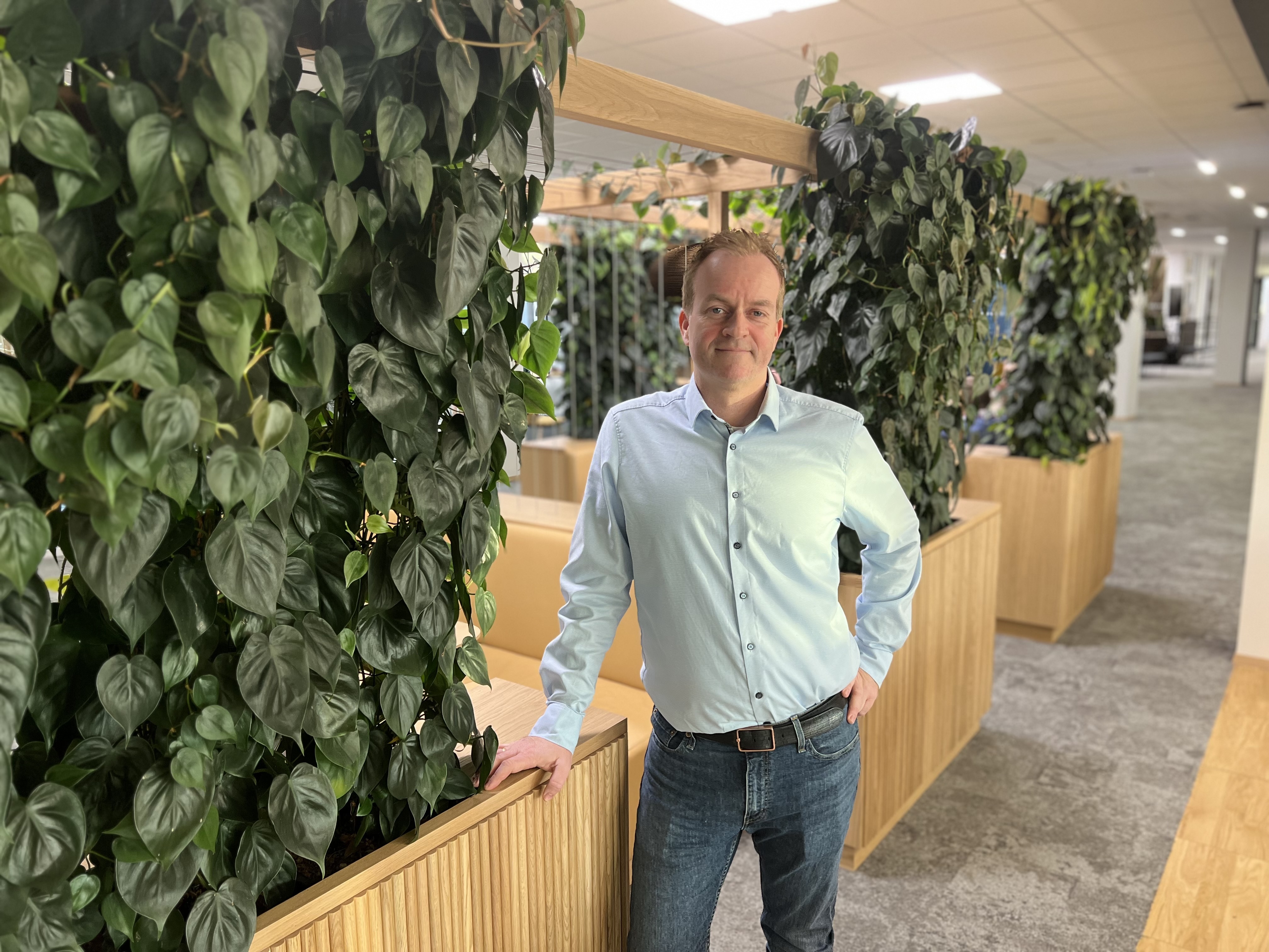 Senior Manager ved Service Operations Center i Telia, Terje Lilleåsen.