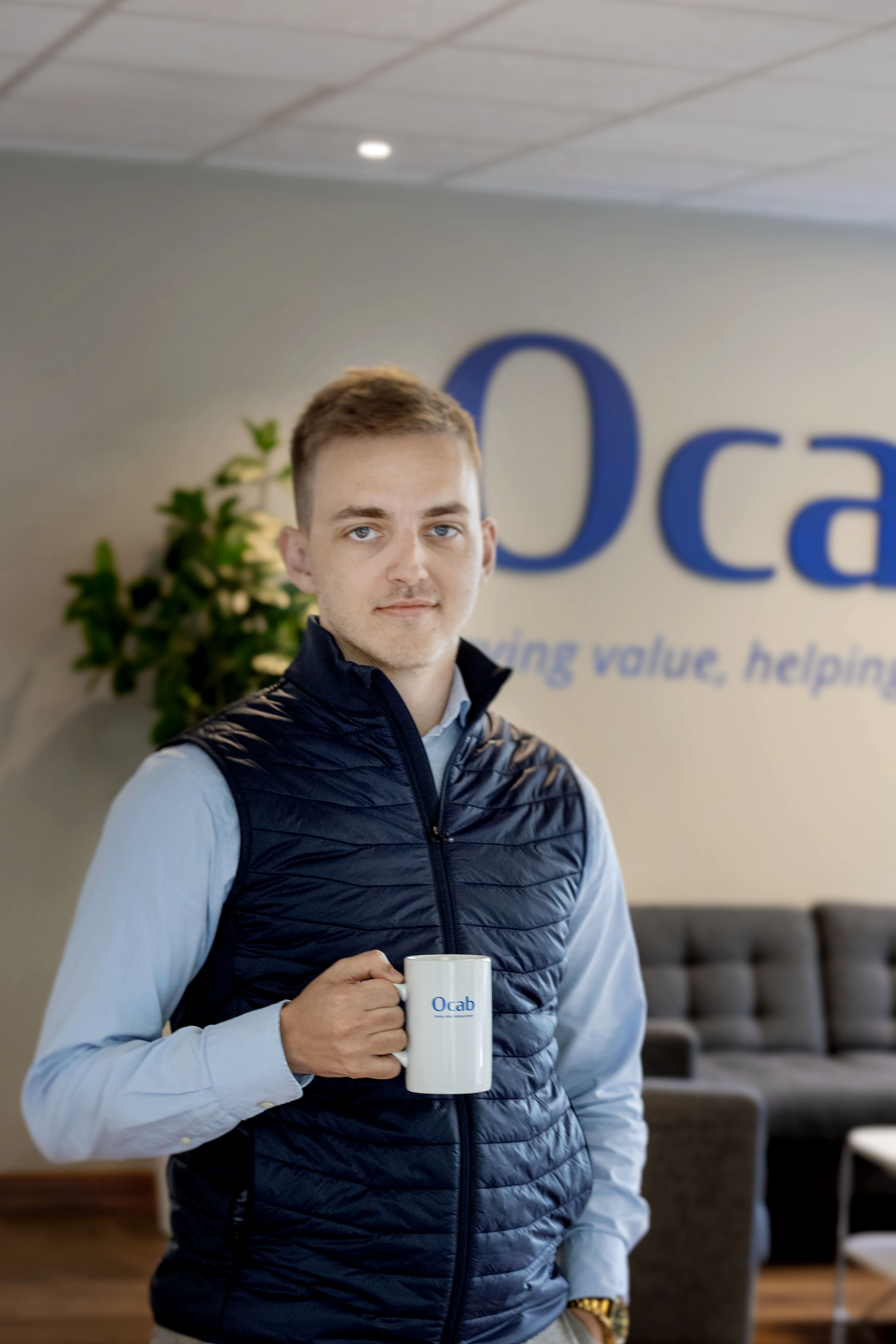 Finn Nitschke, IT Prosjekt Manager i Ocab.
