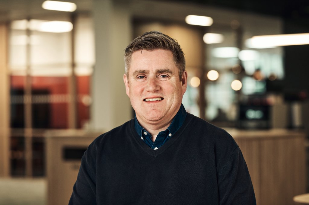 Ole-Petter Røstad, forretningsutvikler i Telia